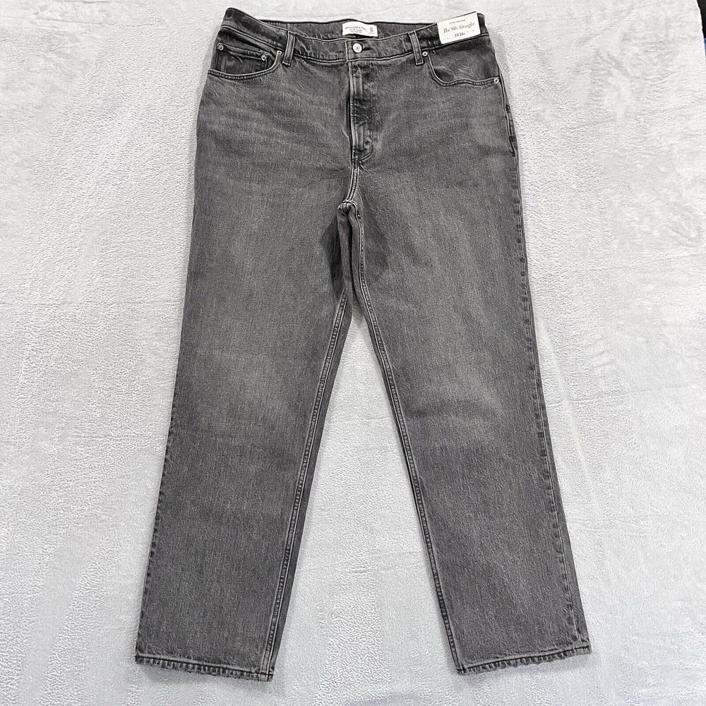 Abercrombie & Fitch Jeans 33 16R The 90s Straight Ultra High Rise